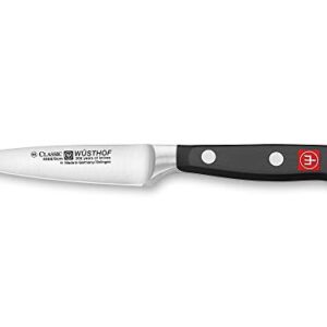 Wusthof Classic Paring Knife, One Size, Black, Stainless Steel