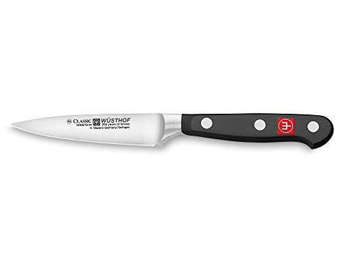 Wusthof Classic Paring Knife, One Size, Black, Stainless Steel