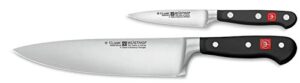 wüsthof – two piece starter set – 3.5″ pairing knife and 8″ cooks knife (9755)