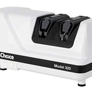 Chef'sChoice FlexHone/Strop Professional Electric-Knife Sharpener, 2-Stage, White