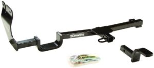 draw-tite 24798 class 1 trailer hitch, 1.25 inch receiver, black, compatible with 2007-2012 nissan versa