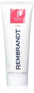 rembrandt intense stain toothpaste, mint, 3 ounce