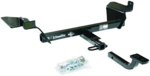 draw-tite 36374 class ii frame hitch with 1-1/4″ square receiver tube opening , black