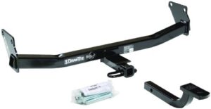 draw-tite 36423 class ii frame hitch with 1-1/4″ square receiver tube opening , black