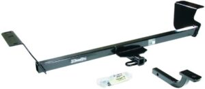 draw-tite 36455 class ii frame hitch with 1-1/4″ square receiver tube opening , black