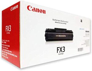 canon fx3 1557a002ba laserclass 2050p 2060 2060p 300 toner cartridge (black) in retail packaging