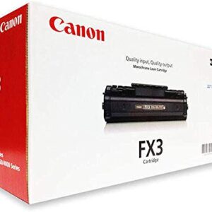 Canon FX3 1557A002BA LaserClass 2050P 2060 2060P 300 Toner Cartridge (Black) in Retail Packaging