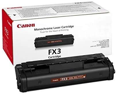 Canon FX3 1557A002BA LaserClass 2050P 2060 2060P 300 Toner Cartridge (Black) in Retail Packaging