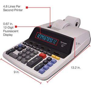 Sharp® EL-2630PIII Printing Calculator