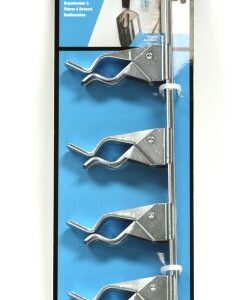 Lehigh SG4 11-Inch Sliding Spring Grip Organizer, Silver