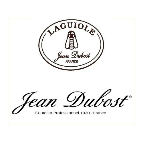 Laguiole Jean Dubost Steak Knives 12 Piece of Set with Black Handle -Thiers France