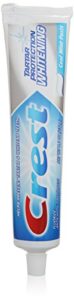 crest tartar protection tartar control toothpaste, cool mint paste – 8.2 oz