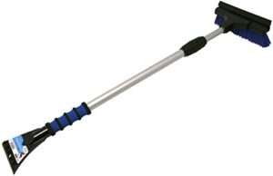 mallory 581-e mallory telescoping sport utility snow broom with 8″ head (colors may vary)