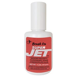 jet glue brush-on super jet – ideal for all instant bond situations