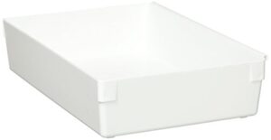 rubbermaid drawer organizer, 9 by 6 by 2-inch, white (fg2916rdwht)