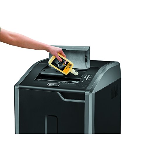 Fellowes Powershred 425Ci 100% Jam Proof Commercial Grade 30-Sheet Cross-Cut Paper Shredder, TAA Compliant (38425), Black