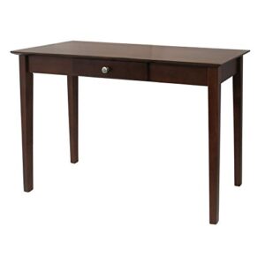 winsome wood rochester occasional table, antique walnut