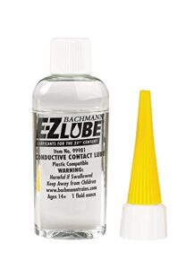 bachmann trains – e-z lube – conductive contact lube (1 fluid ounce) – for use with all scales