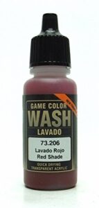 vallejo red wash, 17ml