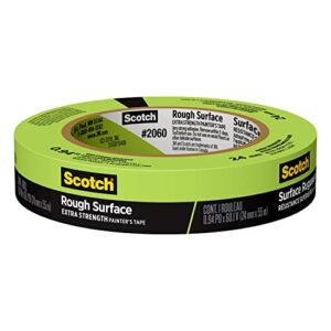 scotch rough surface painter’s tape, 0.94 inches x 60 yards, 2060, 1 roll
