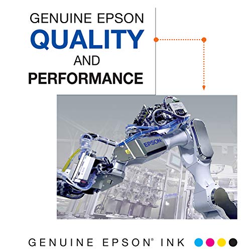 Epson T125 DURABrite Ultra Ink Standard Capacity Black Cartridge (T125120-S) for Select Stylus and Workforce Printers