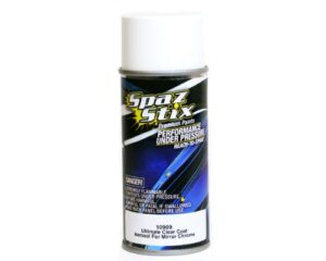 ultimate clear coat aerosol paint 3.5oz -for mirror chrome