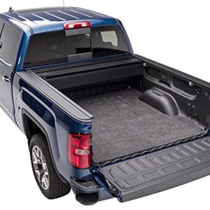 BedRug Bed Mat BMY07SBD fits 07+ TUNDRA 5'6" BED for trucks with a drop-in style bedliner , black