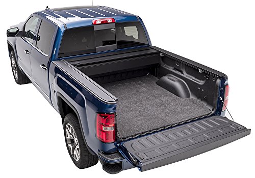 BedRug Bed Mat BMY07SBD fits 07+ TUNDRA 5'6" BED for trucks with a drop-in style bedliner , black