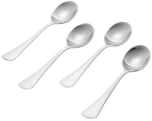 ginkgo international mariko stainless steel demitasse spoons, set of 4