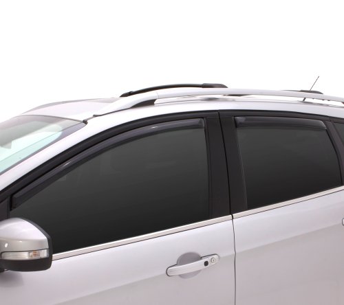 Auto Ventshade [AVS] In-Channel Ventvisor / Rain Guards | Smoke Color, 4 pc | 194318 | Fits 2006 - 2011 Chevrolet HHR