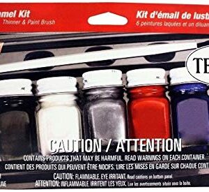 Testors Enamel Paint Set, 9115X, Gloss