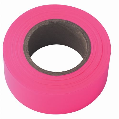 IRWIN Tools STRAIT-LINE Flagging Tape, 150-foot, Glo-Pink (65603)