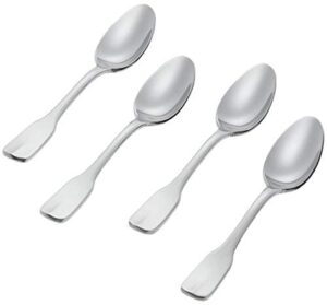 ginkgo international alsace stainless steel demitasse spoons, set of 4