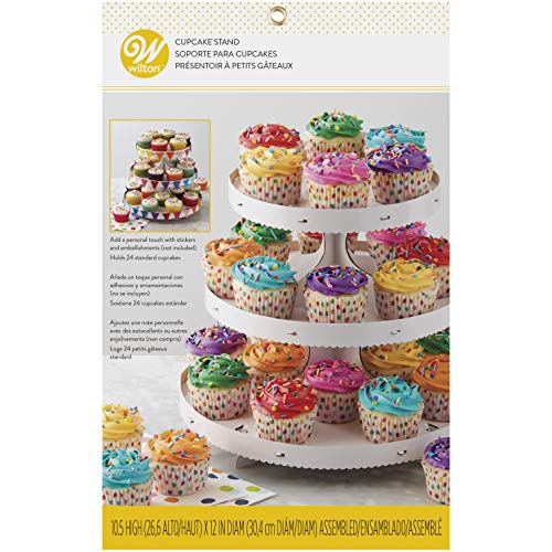 Wilton Cupcake 3-Tier Stand, White