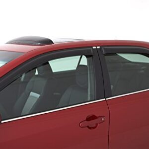 Auto Ventshade [AVS] Ventvisor / Rain Guards | Smoke Color, 4 pc | 94760 | Fits 2001 Kia Sephia, 2001 - 2004 Kia Spectra