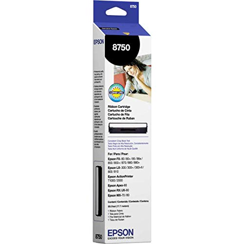 Epson 8750 Black Ribbon Cartridge