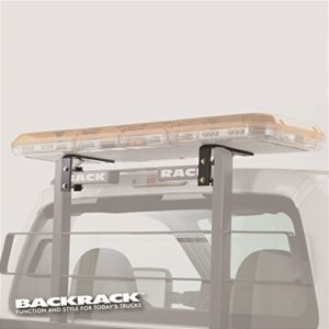 Backrack 91006 Light Bar Bracket - 2 Piece, Black
