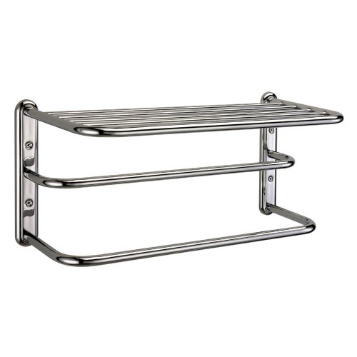 Gatco 1541 Double Towel Rack with Chrome Finish