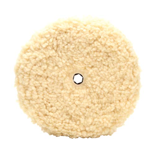 3M Perfect-It Wool Compounding Pad, 05753, 9 in, Fast Cutting, Polishing Pad for Automotives