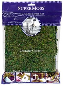 supermoss (22420) instantgreen moss mat, fresh green, 18 x 16″”