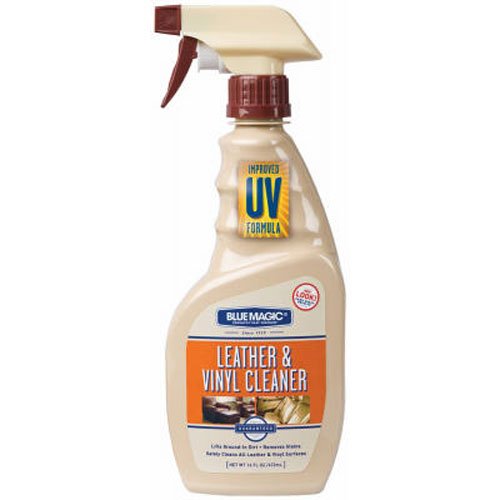 Blue Magic 800 16Oz Lthr/Vinyl Cleaner, Clear