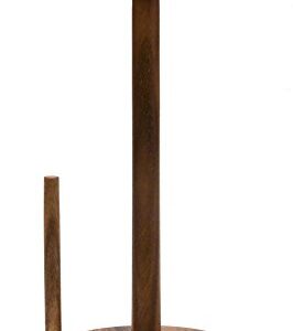 Lipper International 1138 Acacia Wood Standing Paper Towel Holder, 7-1/8" x 14-1/4"