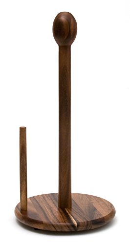 Lipper International 1138 Acacia Wood Standing Paper Towel Holder, 7-1/8" x 14-1/4"