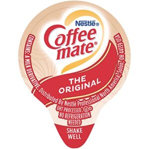 Nestle Coffee mate Coffee Creamer, Original, Liquid Creamer Singles, Non Dairy, No Refrigeration, Box of 180