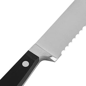 HENCKELS Classic Razor-Sharp 7-inch Bread Knife, Cake Knife, German Engineered Informed by 100+ Years of Mastery