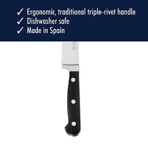 HENCKELS Classic Razor-Sharp 7-inch Bread Knife, Cake Knife, German Engineered Informed by 100+ Years of Mastery