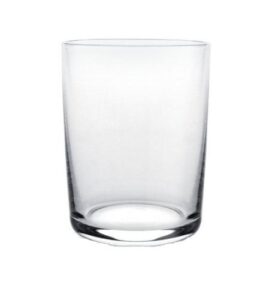 a di alessi 3-1/4-inch glass family white wine glass, crystalline glass (pack of 4)