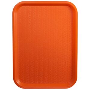 winco fast food tray, 12 by 16-inch, orange