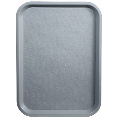 Winco Fast Food Tray, 12 by 16-Inch, Gray,Medium