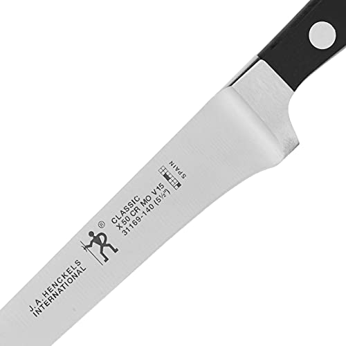 HENCKELS Classic Razor-Sharp 5.5-inch Boning Knife, German Engineered Informed by 100+ Years of Mastery